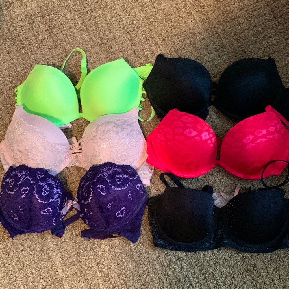 Lot of La senza bras, push up and lightly lined